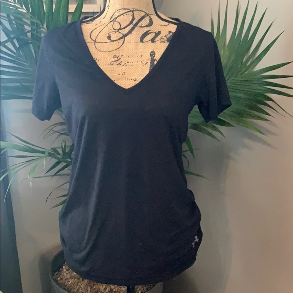 Black Under Armour V Neck